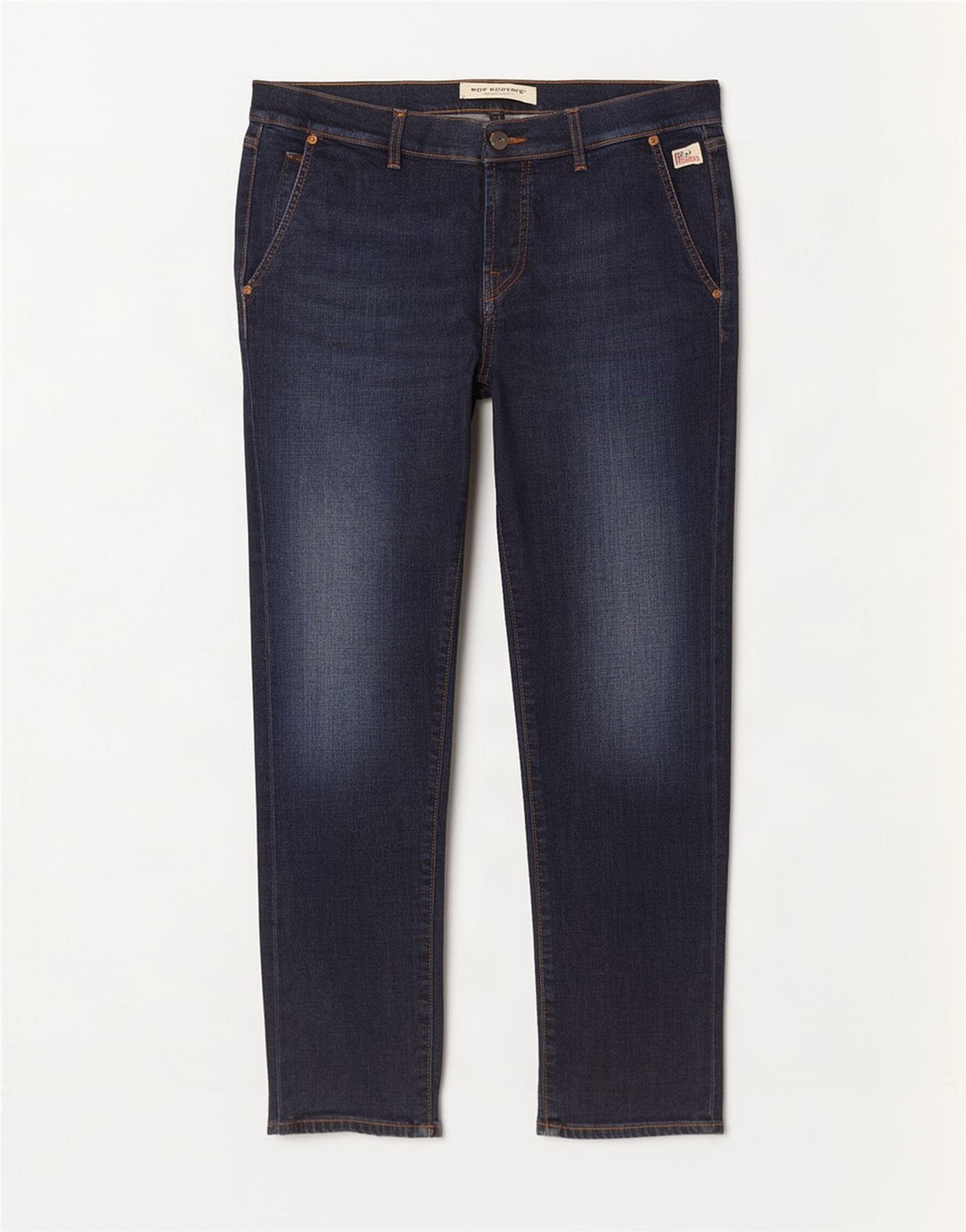 Roy Rogers Herren Slim Jeans W36 L32 Marineblau Baumwolle