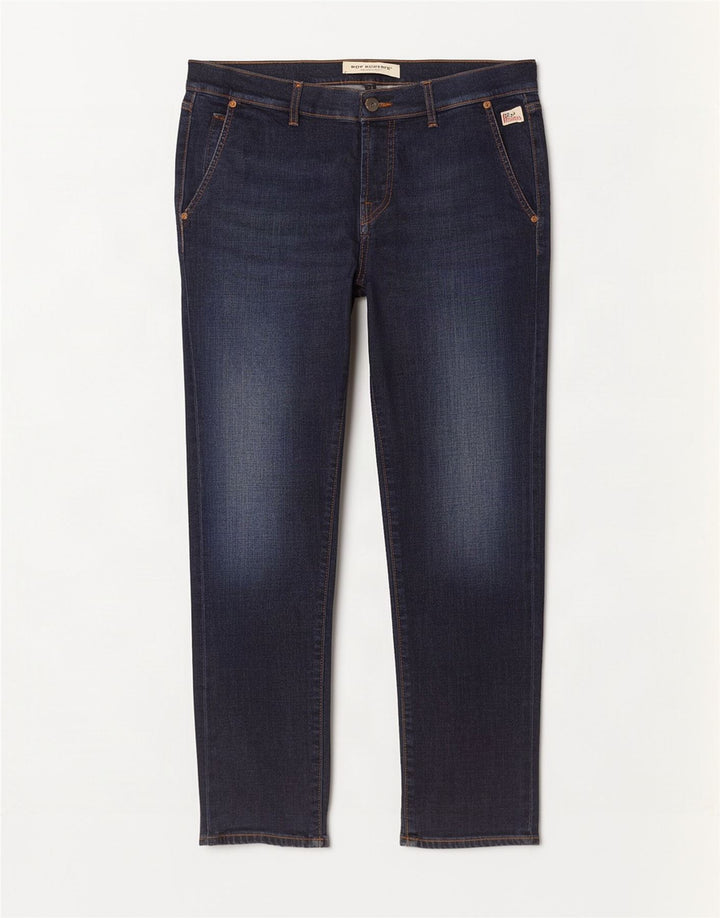 Roy Rogers Herren Slim Jeans W36 L32 Marineblau Baumwolle