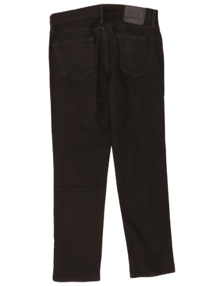 Levi's Herren 511 Slim Jeans W33 L29 schwarze Baumwolle