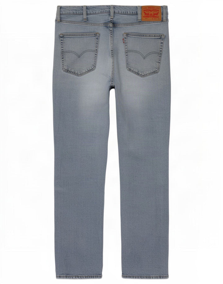 Levi's Herren 514 Straight Jeans W38 L32 Blaue Baumwolle