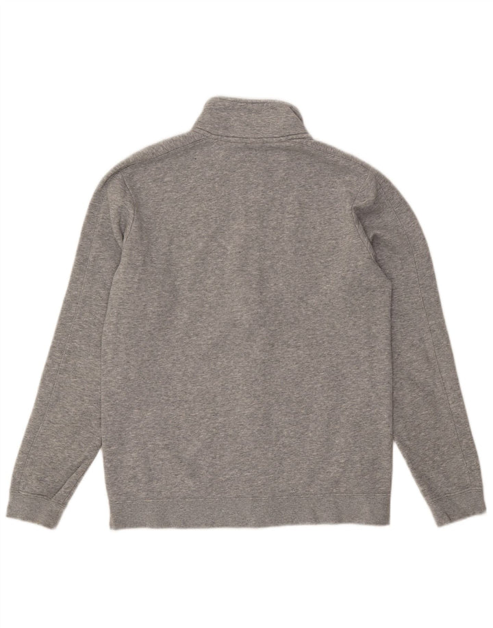 Nike Herren-Trainingsanzug-Oberteil, Jacke, klein, grau gefleckte Baumwolle