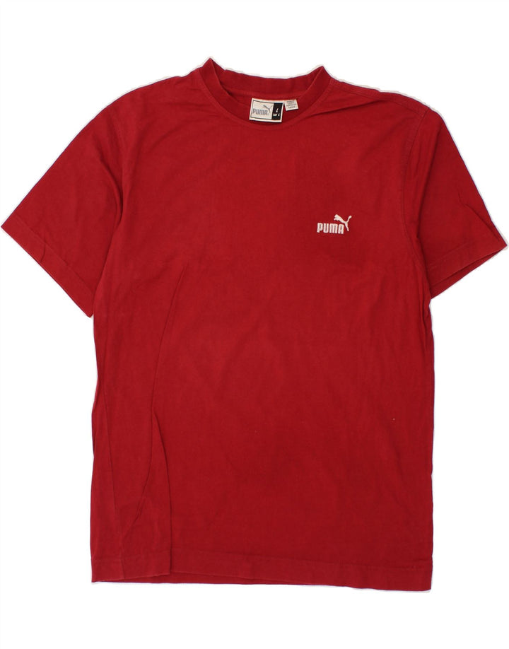 PUMA Mens T-Shirt Top Large Red Vintage Puma and Second-Hand Puma from Messina Hembry 
