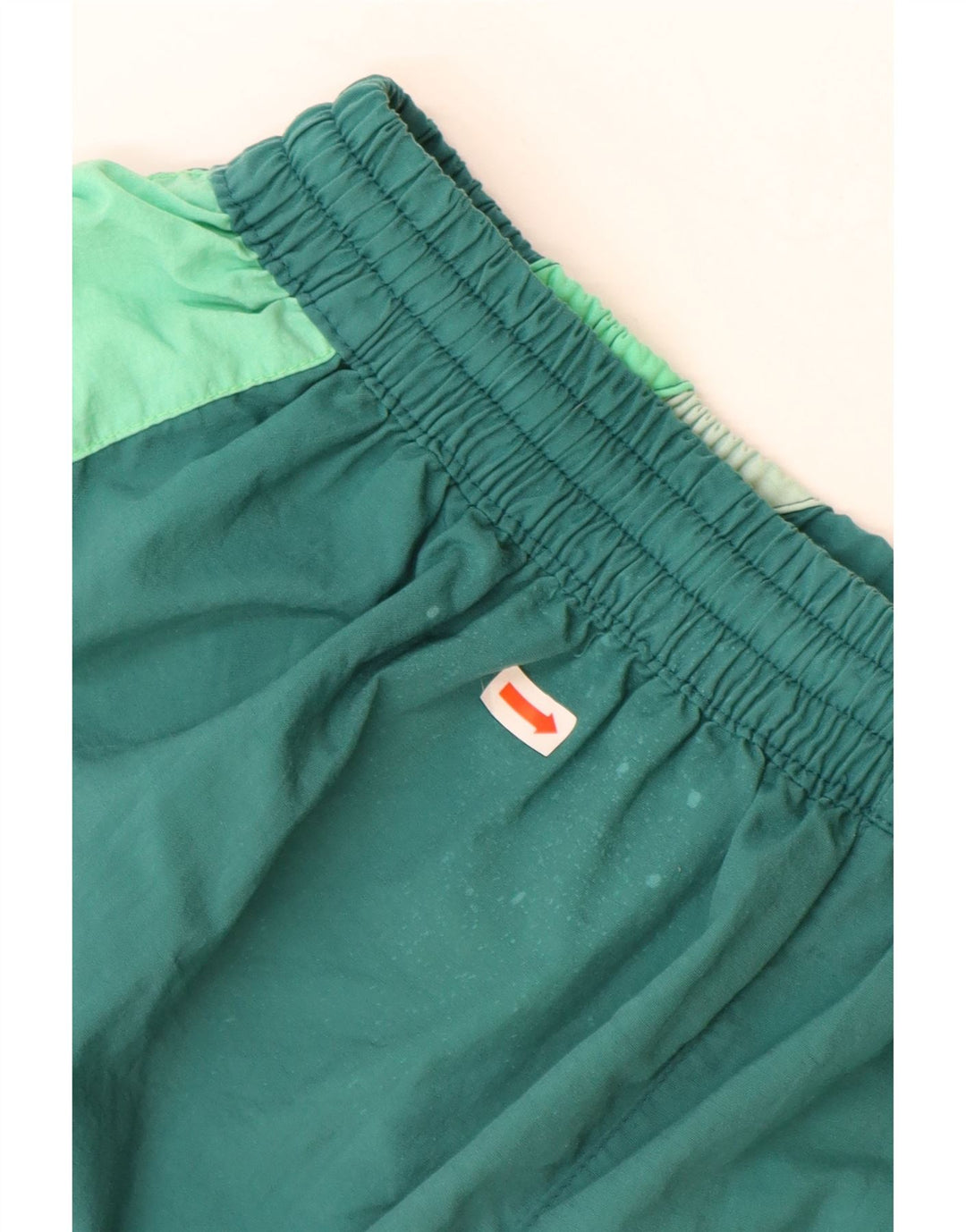 SWASH Badeshorts für Jungen, 11–12 Jahre, mittelgrünes Colourblock-Polyamid