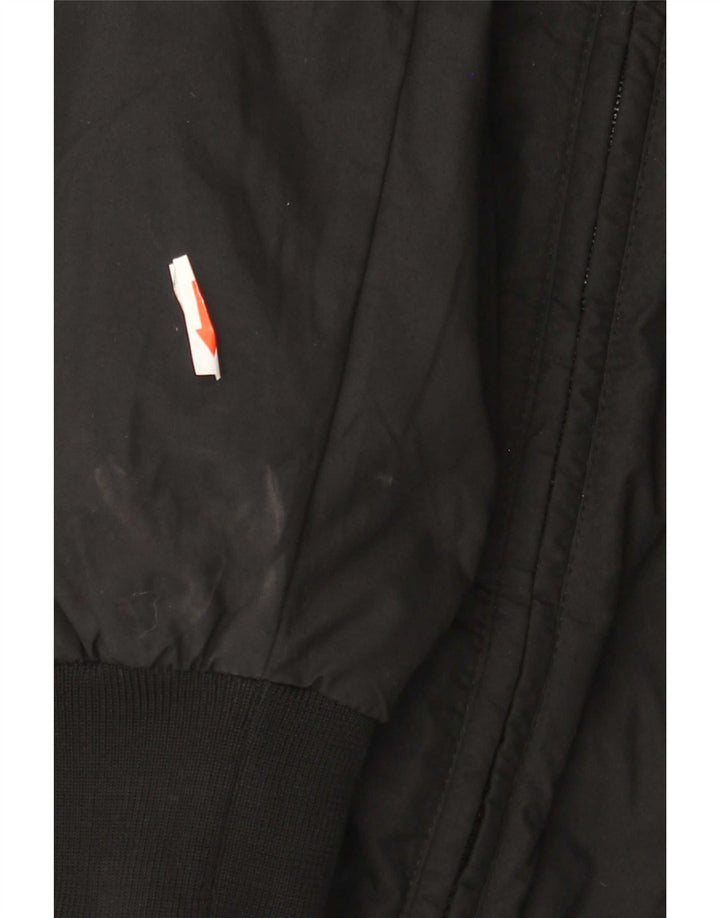 North Sails Herren Bomberjacke UK 42 XL Schwarz Polyamid