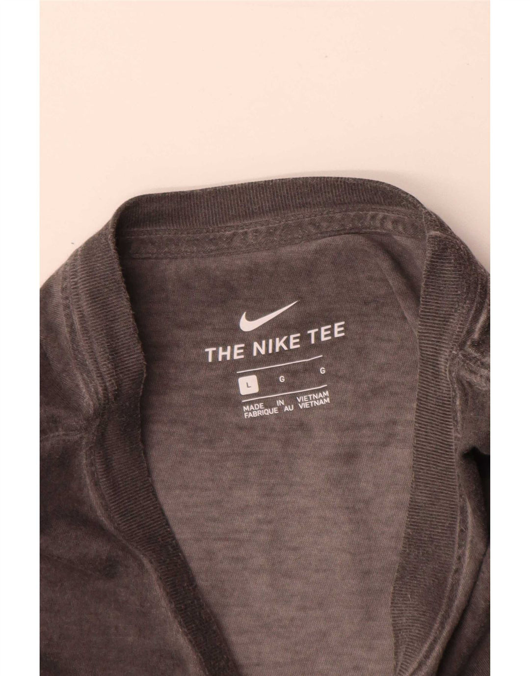 Nike Herren-T-Shirt mit Grafik, Größe L, Grau