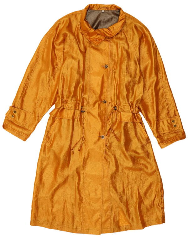 COLETTE WOLFGANG KAISER Damen Übergroßer Mantel UK 14 Large Gold