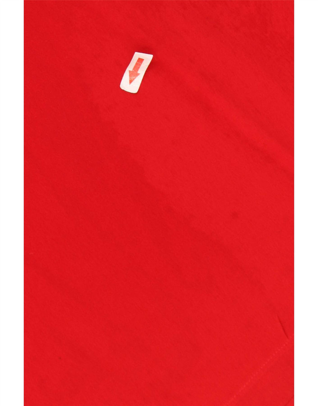 Vintage Damen Bluse Top IT 46 Große rote Seide