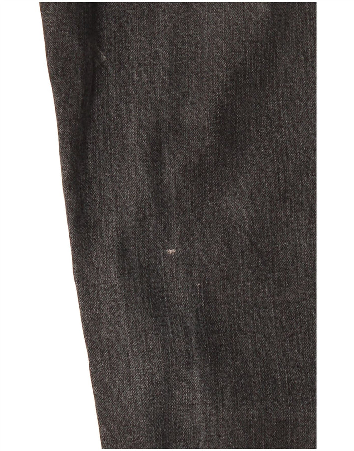 TRUSSARDI Herren Straight Jeans W32 L32 Graue Baumwolle