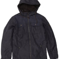 Jack & Jones Herren-Utility-Jacke mit Kapuze, UK 36, Größe S, Marineblau, Polyester