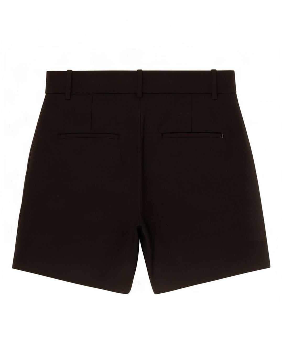 Zara Damen Pegged Chino Shorts Medium W28 Schwarz Polyester