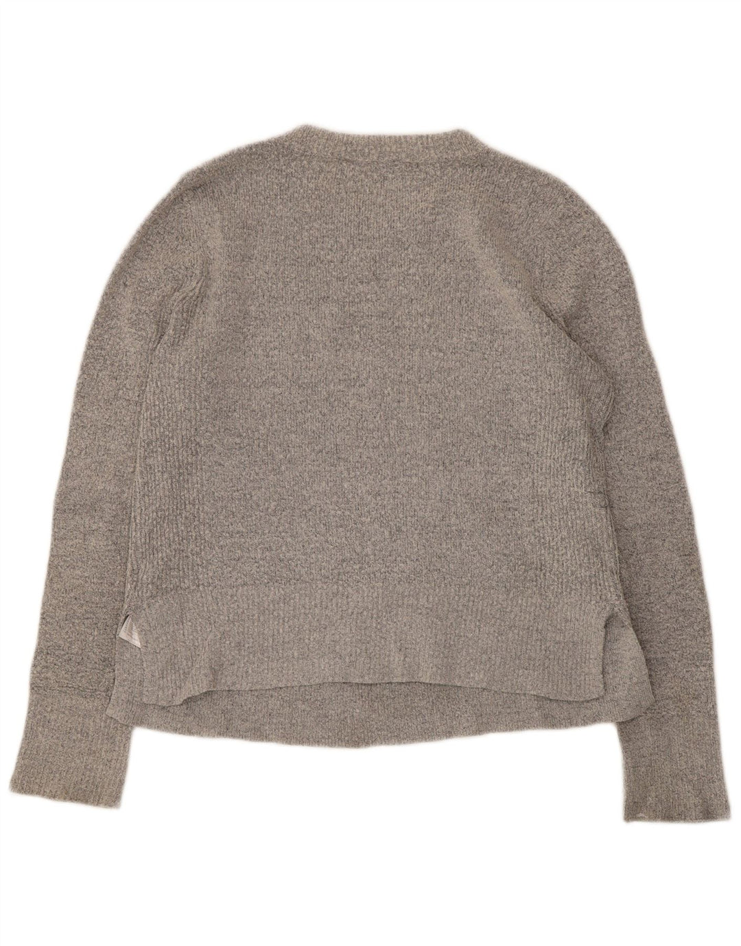 Oasis Damen-Pullover mit U-Boot-Ausschnitt, UK 12, Mittelgrau, Acryl