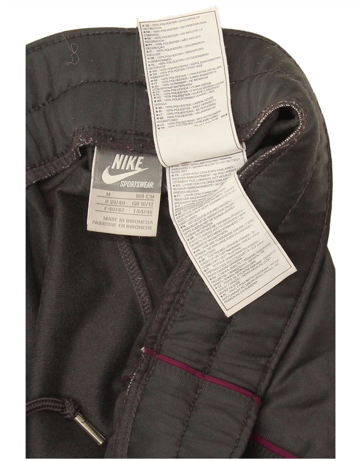 Nike Damen-Trainingshose UK 10/12 Mittelgraues Polyester