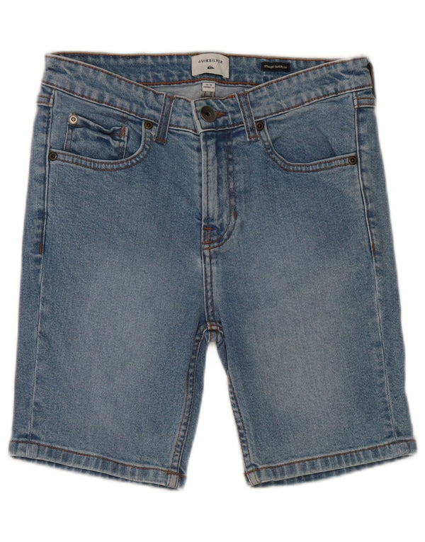Quiksilver Denim-Shorts für Jungen, 11–12 Jahre, W26, blaue Baumwolle