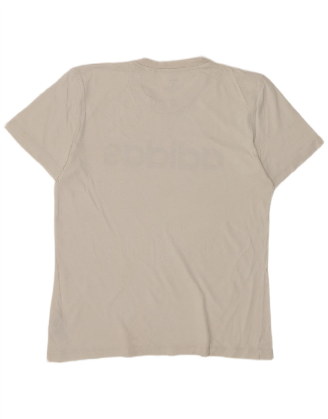 Adidas Herren Grafik T-Shirt Top Small Weiß Baumwolle