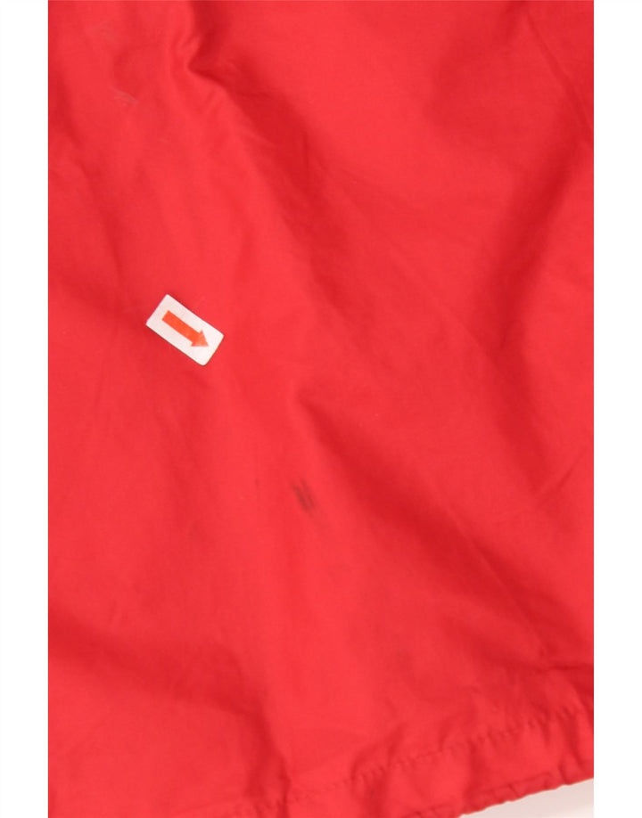 HENRY COTTONS Herren Regenjacke mit Kapuze IT 56 3XL Rot Polyamid