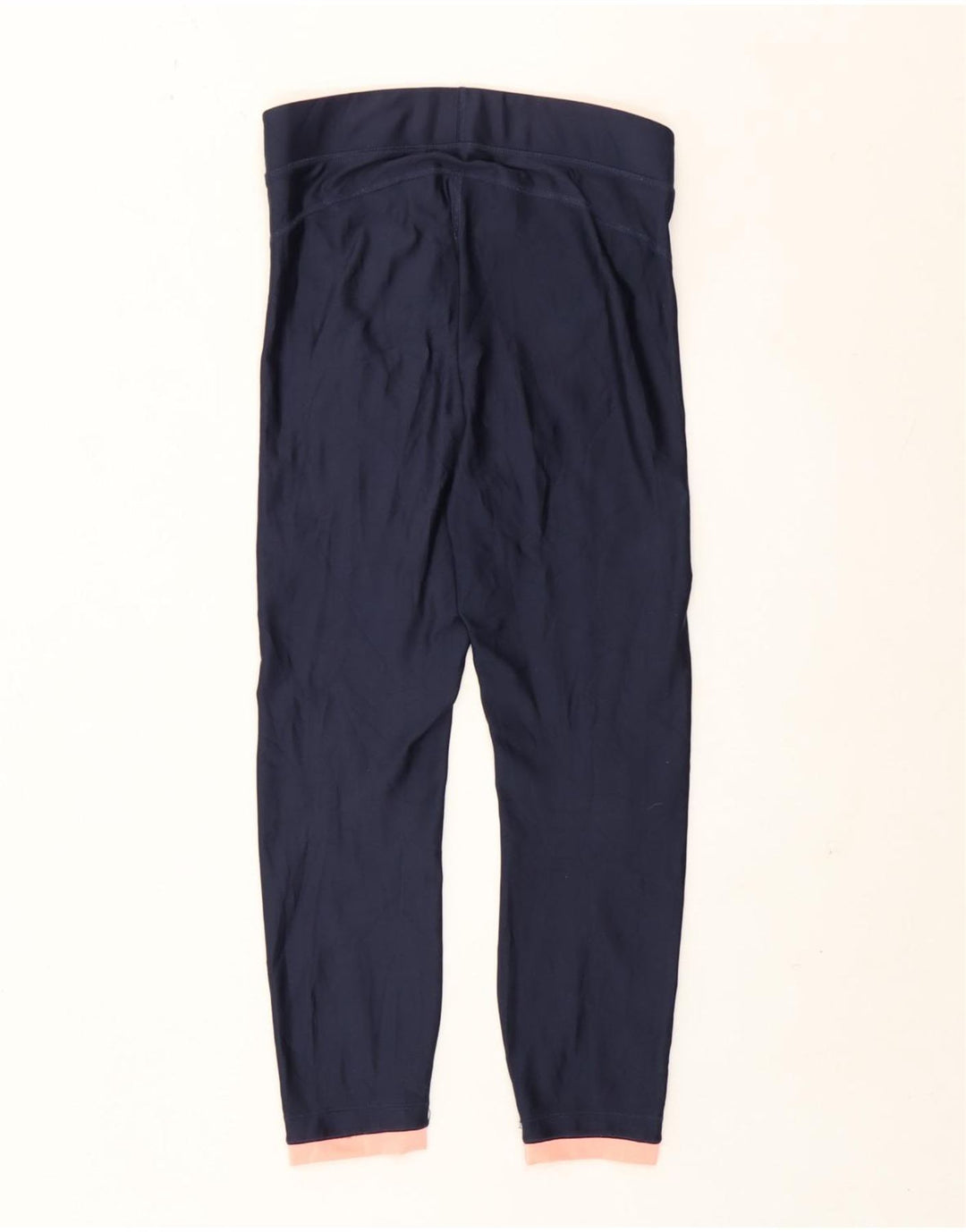 Under Armour Damen Crop Graphic Leggings UK 12 Medium Marineblau