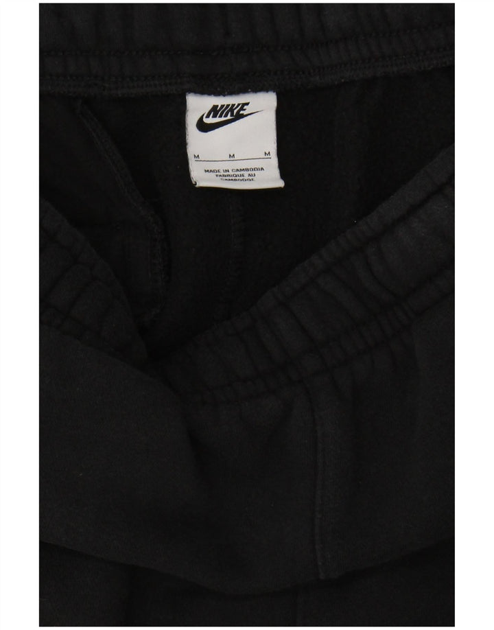 NIKE Mens Tracksuit Trousers Joggers Medium  Black Cotton