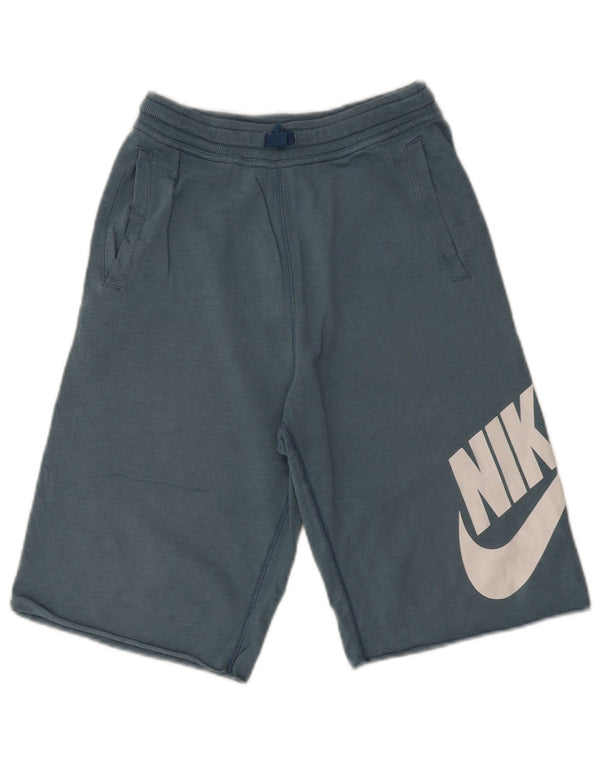 Nike Boys Graphic Sport Shorts 13–14 Jahre XL Blaue Baumwolle