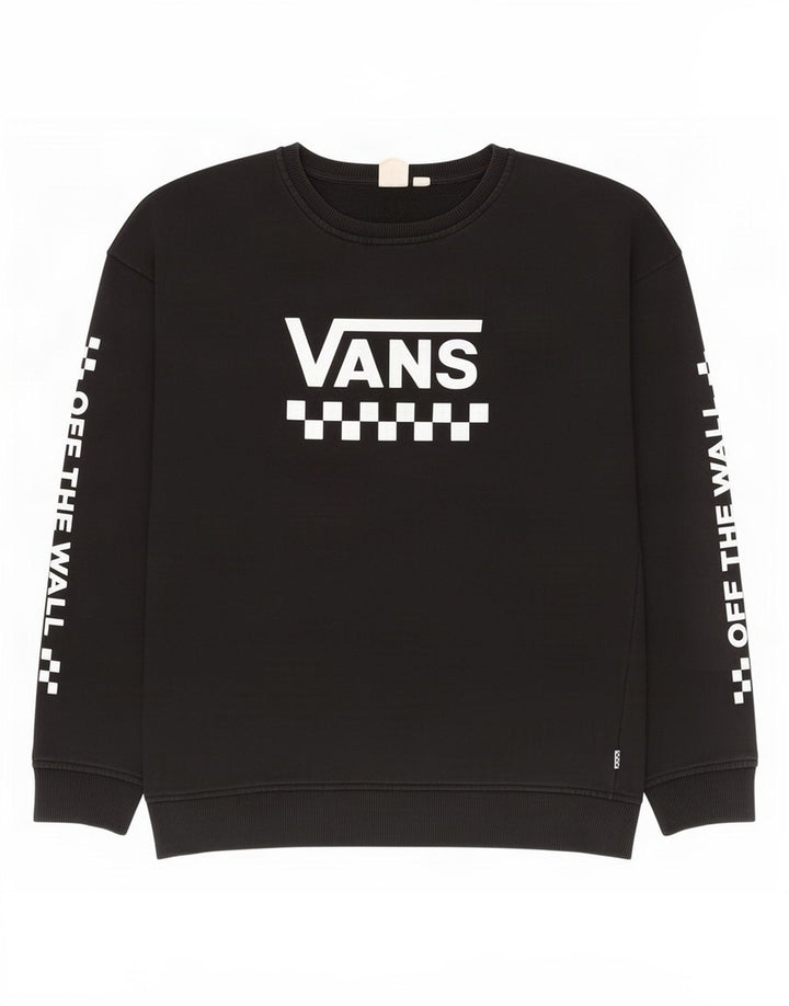 Vans Herren-Sweatshirt mit Grafik, Größe L, Schwarz