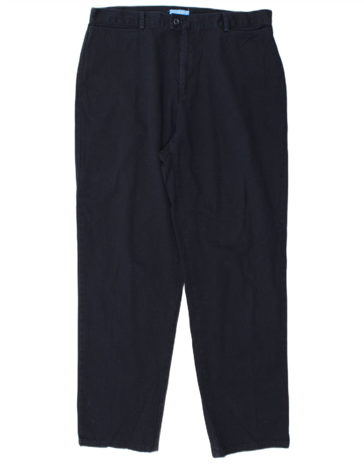 DOCKERS Damen-Freizeithose mit hoher Taille, US 16, 2XL, W34, L30, Marineblau