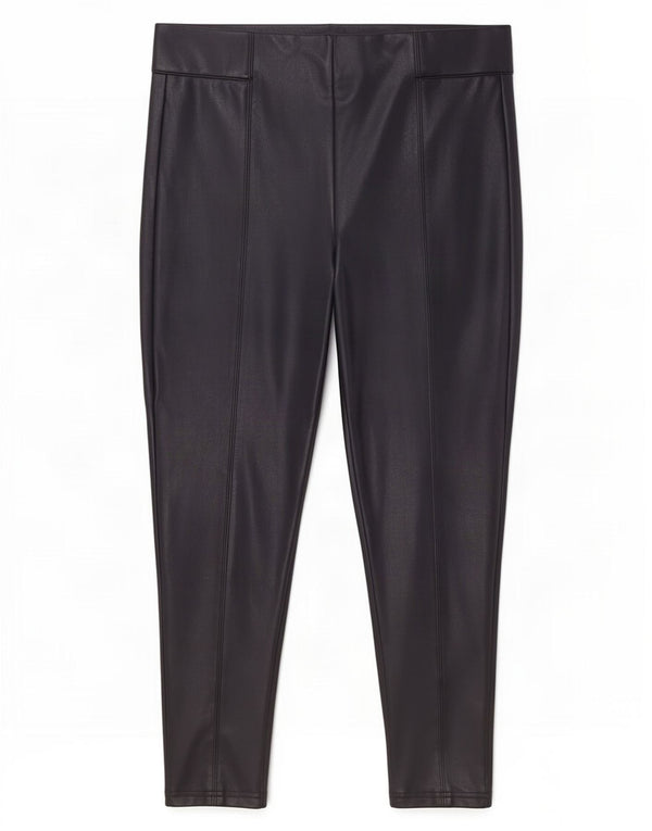 Marks & Spencer Damen Slim Freizeithose UK 18 XL W36 L25 Marineblau