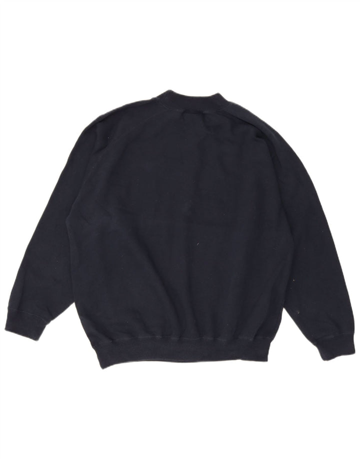 Puma Damen Grafik-Sweatshirt-Pullover UK 16 Large Marineblau