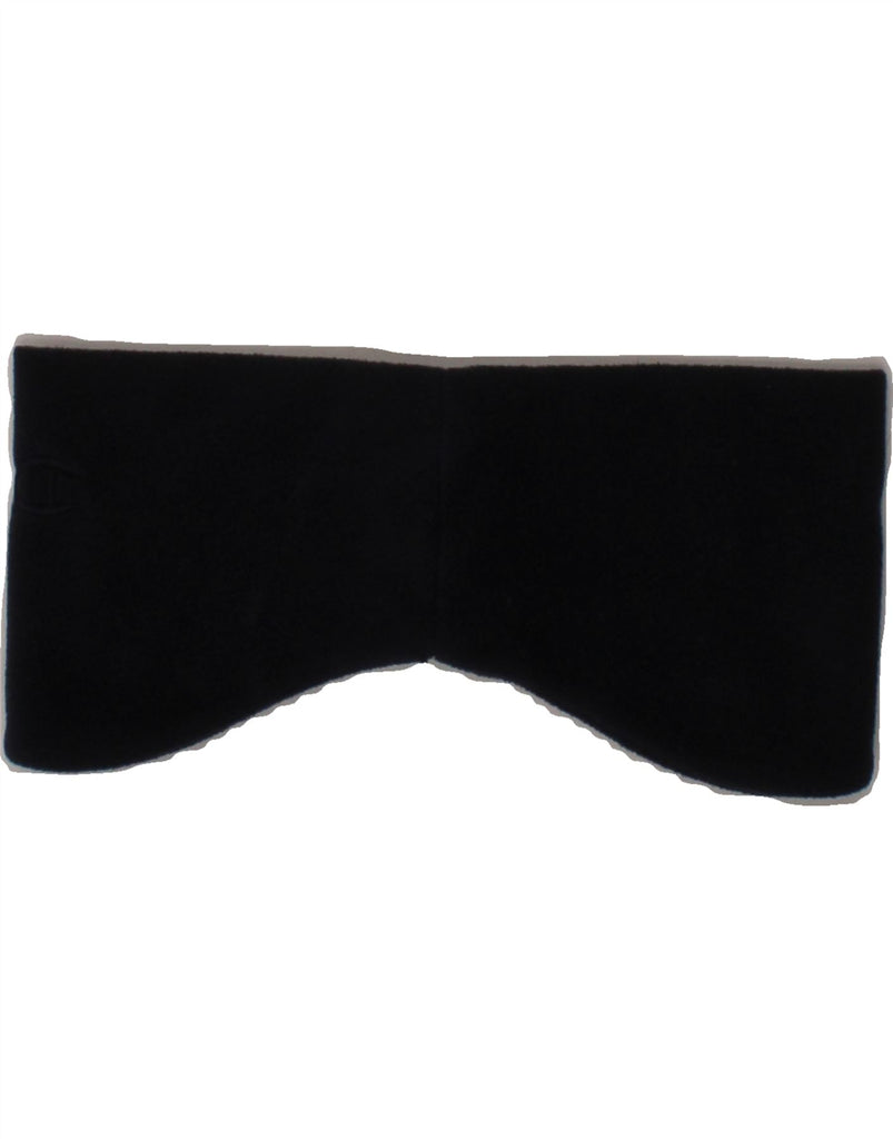 CHAMPION Womens Fleece Headband Hat One Size Navy Blue Polyester Vintage Champion and Second-Hand Champion from Messina Hembry 