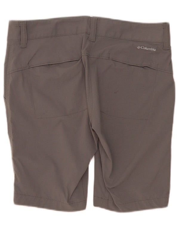 Columbia Damen Cargo-Shorts US 6 Medium W30 Graues Nylon