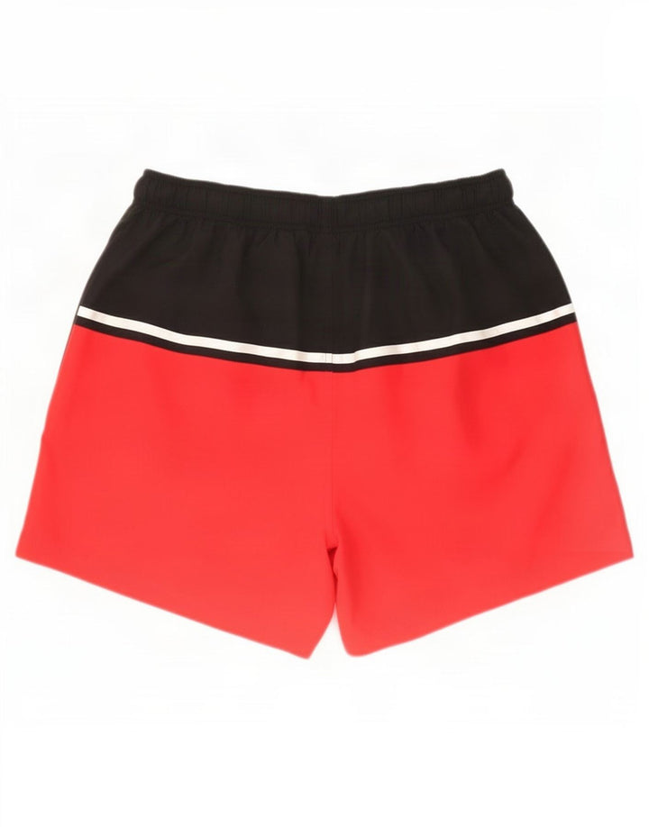 Umbro Damen Sportshorts XL Rot Colourblock Polyester