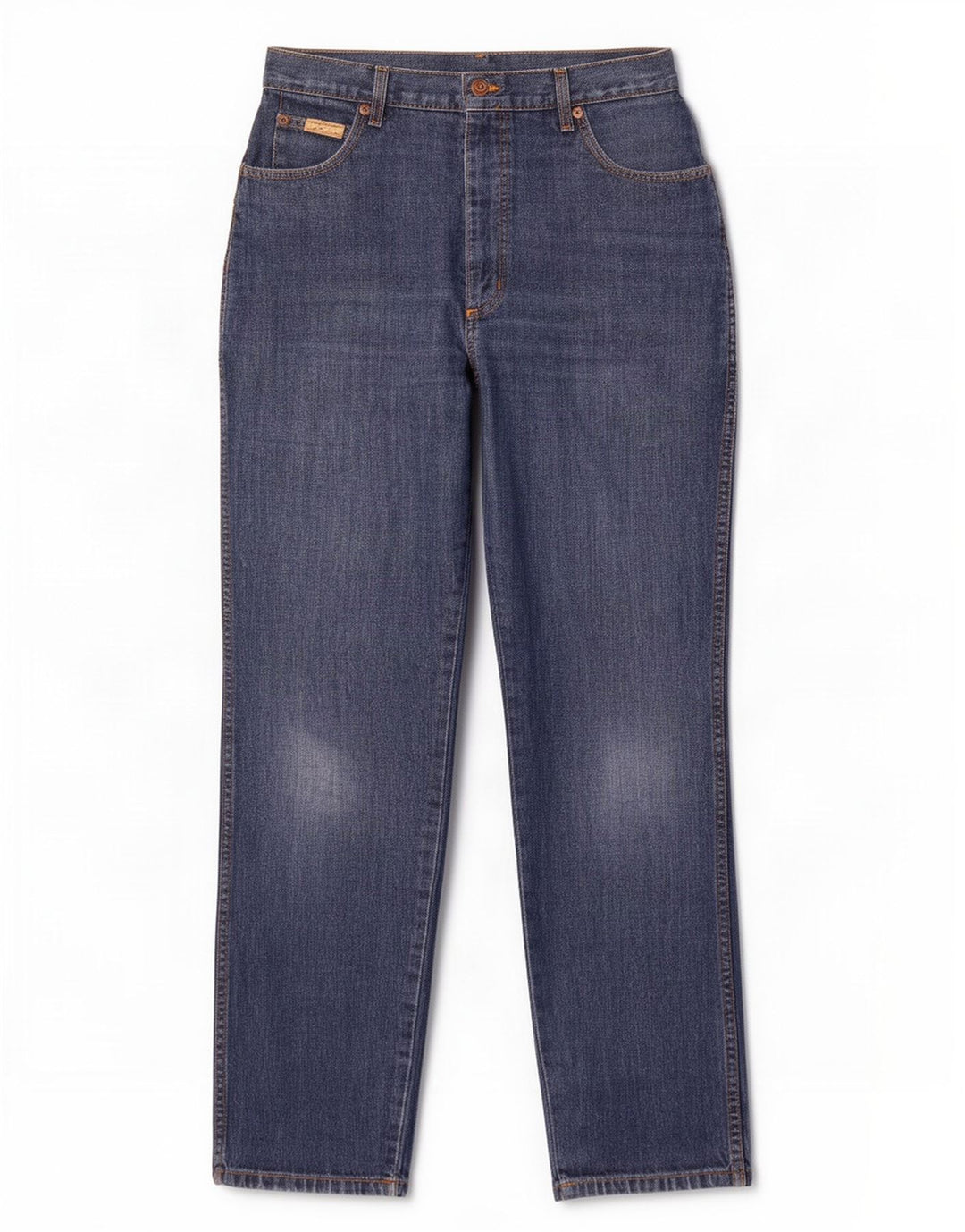 Wrangler Damen Straight Jeans W30 L31 Blau