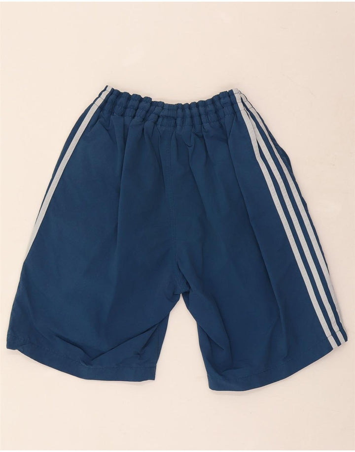 Adidas Damen Sportshorts UK 14 Large Blau