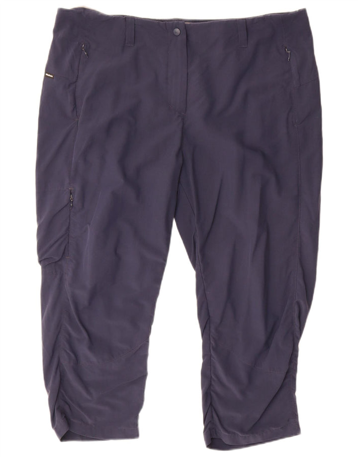 Rohan Damen Cargo-Caprihose US 16 2XL W40 L22 Marineblau Polyamid
