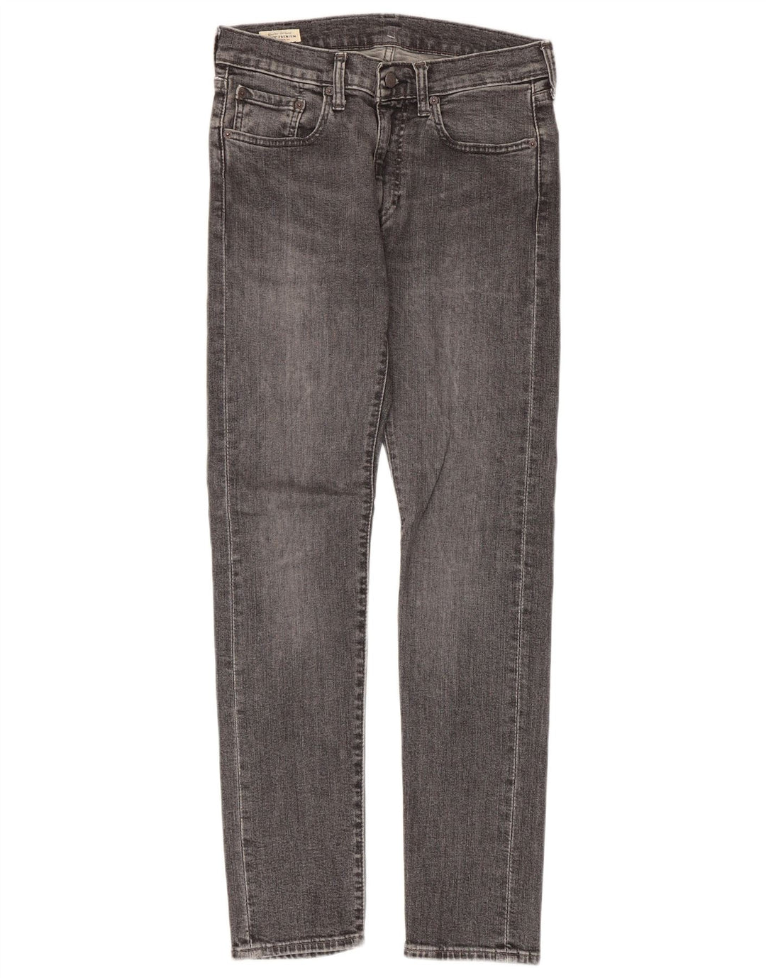 Levi's Herren 510 Skinny Jeans W31 L32 Graue Baumwolle