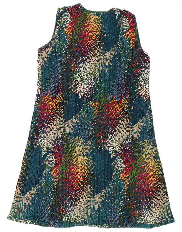 Positano by Jean Paul Damen-A-Linien-Kleid mit abstraktem Muster, UK 16, Large, Mult