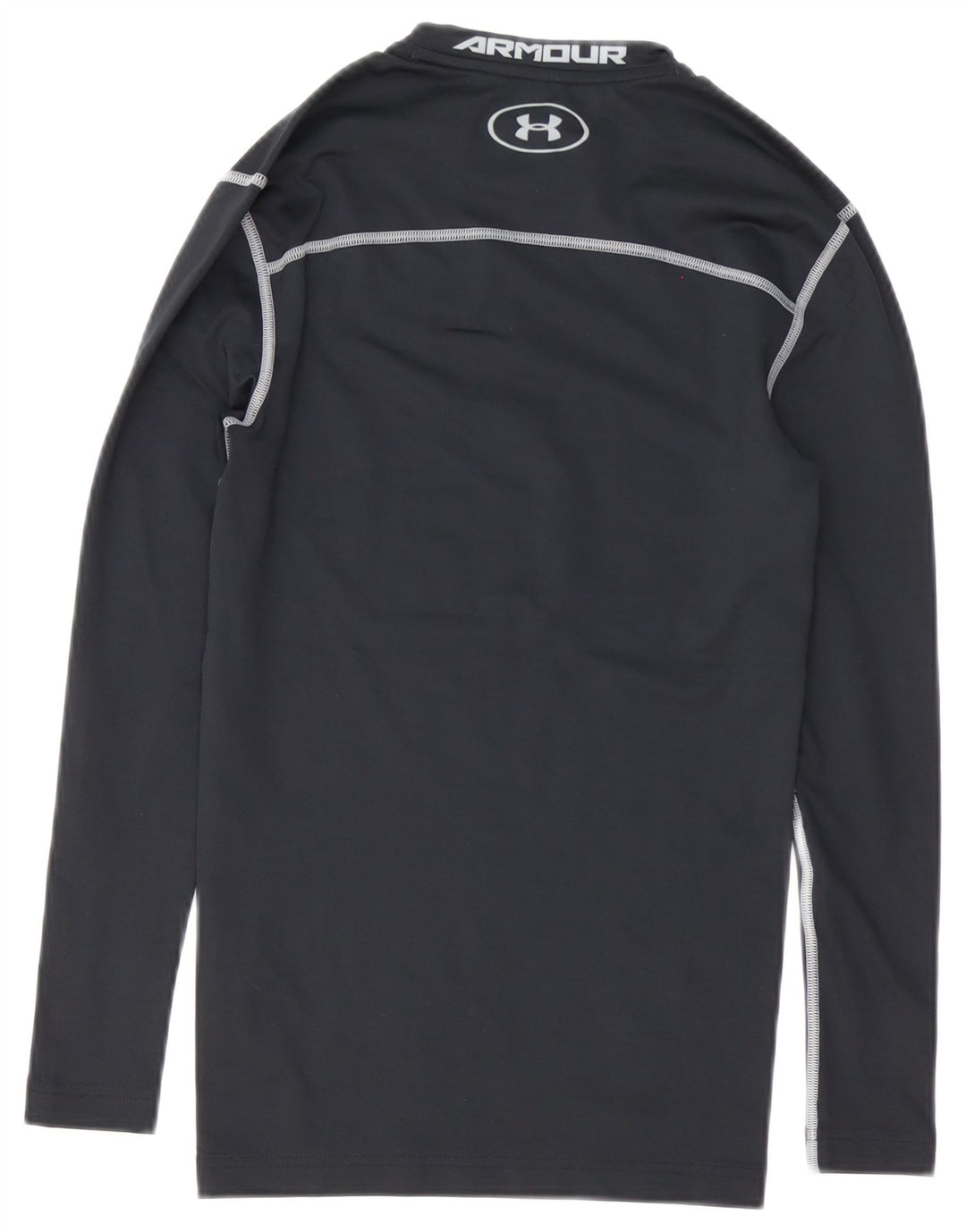 Under Armour Herren Cold Gear Graphic Top Langarm Small Schwarz Polyester