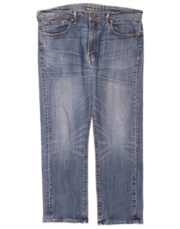 Levi's Herren 513 Slim Straight Jeans W38 L28 Blau