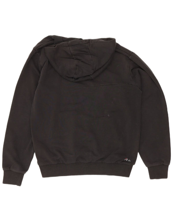 Fila Jungen-Pullover mit grafischem Kapuzenpullover, 15–16 Jahre, schwarze Baumwolle, Sport