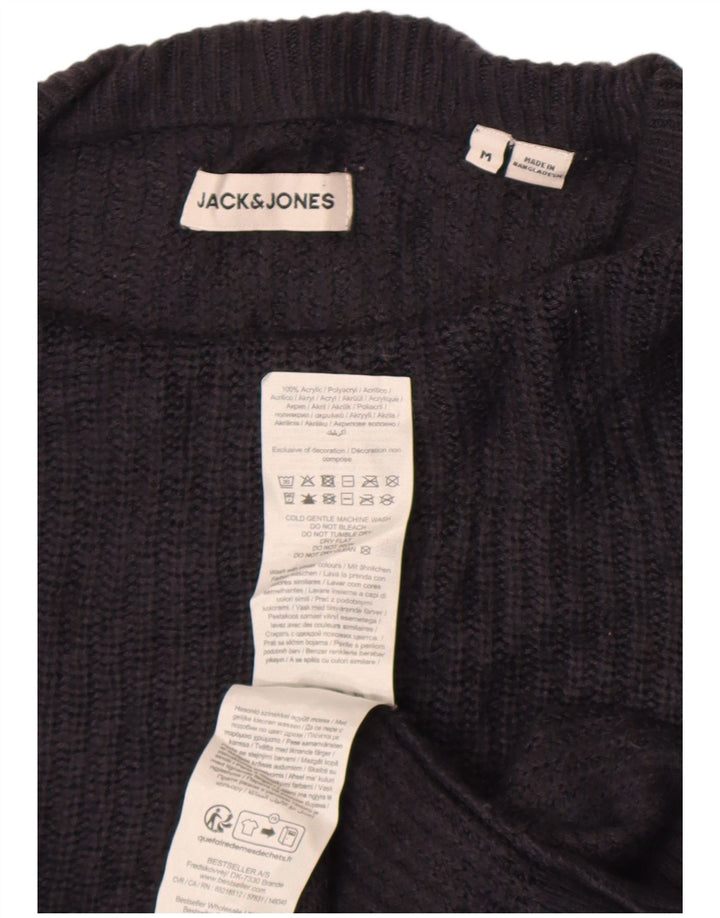 Jack & Jones Herren-Pullover mit Rundhalsausschnitt, mittleres Marineblau