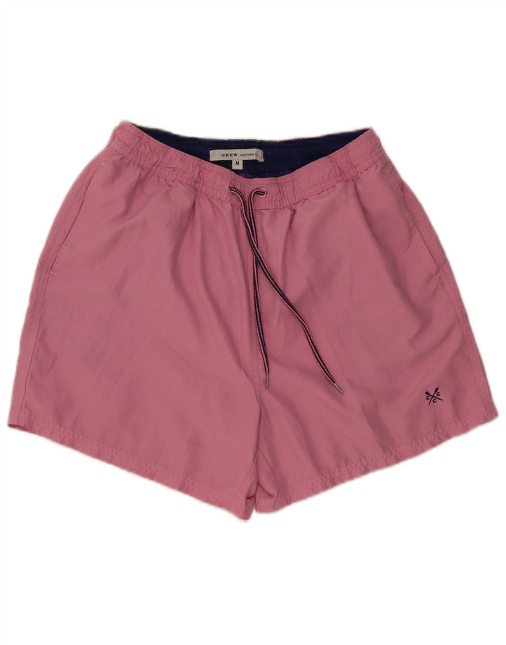 Crew Clothing Herren Badeshorts Mittelrosa Polyester