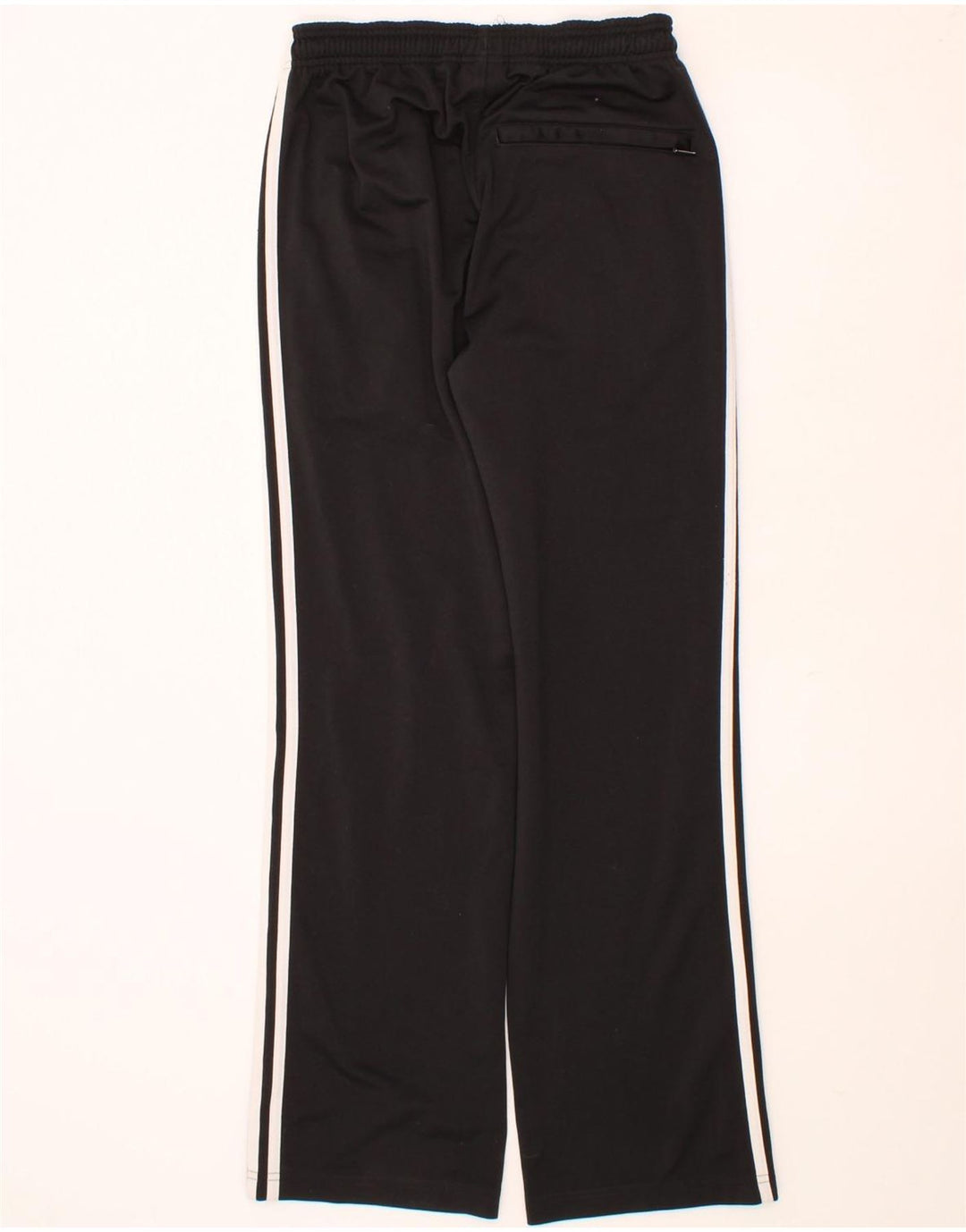 ADIDAS Boys Tracksuit Trousers 13-14 Years  Black Polyester Vintage Adidas and Second-Hand Adidas from Messina Hembry 