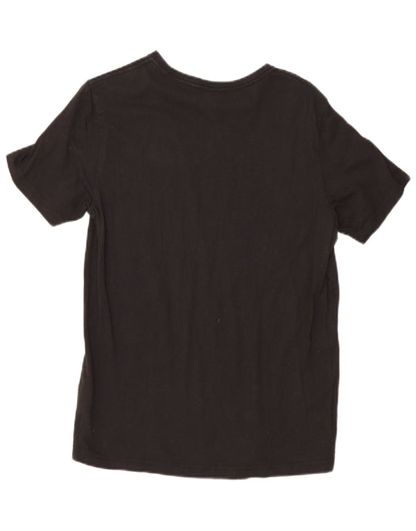 Puma Jungen Grafik T-Shirt Top 15-16 Jahre Schwarz Baumwolle Sport