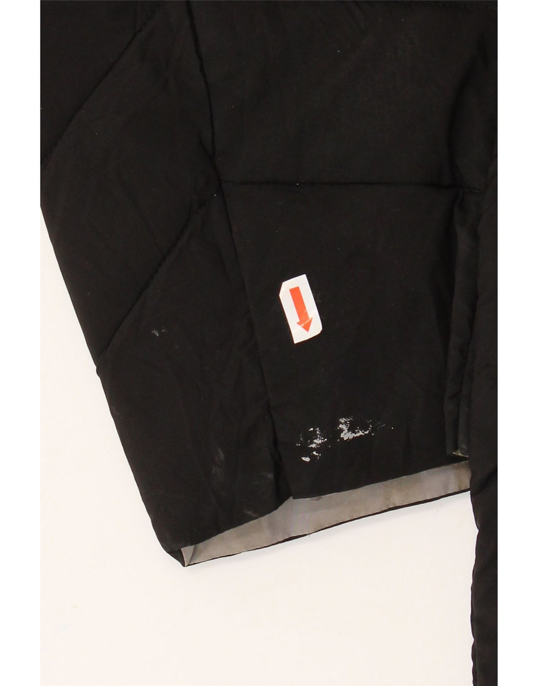 Michael Kors Wattierter Damenmantel mit Kapuze, UK 14, Mittelschwarz, Polyester