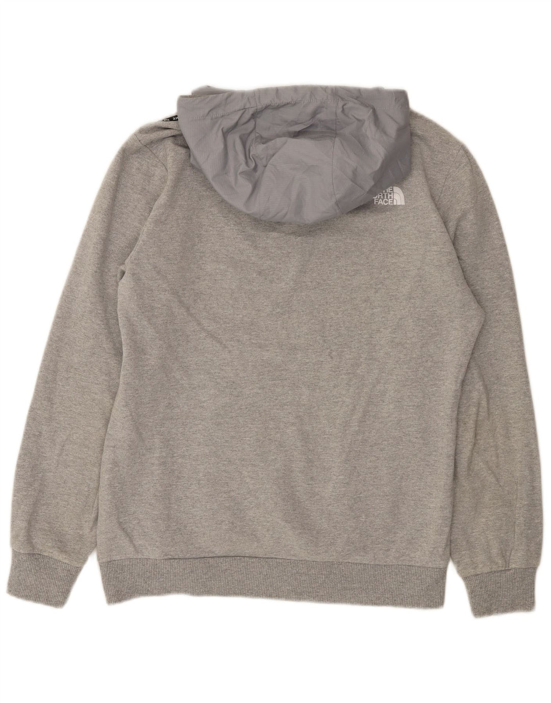 The North Face Herren-Kapuzenpullover mit Grafik, mittelgraue Baumwolle