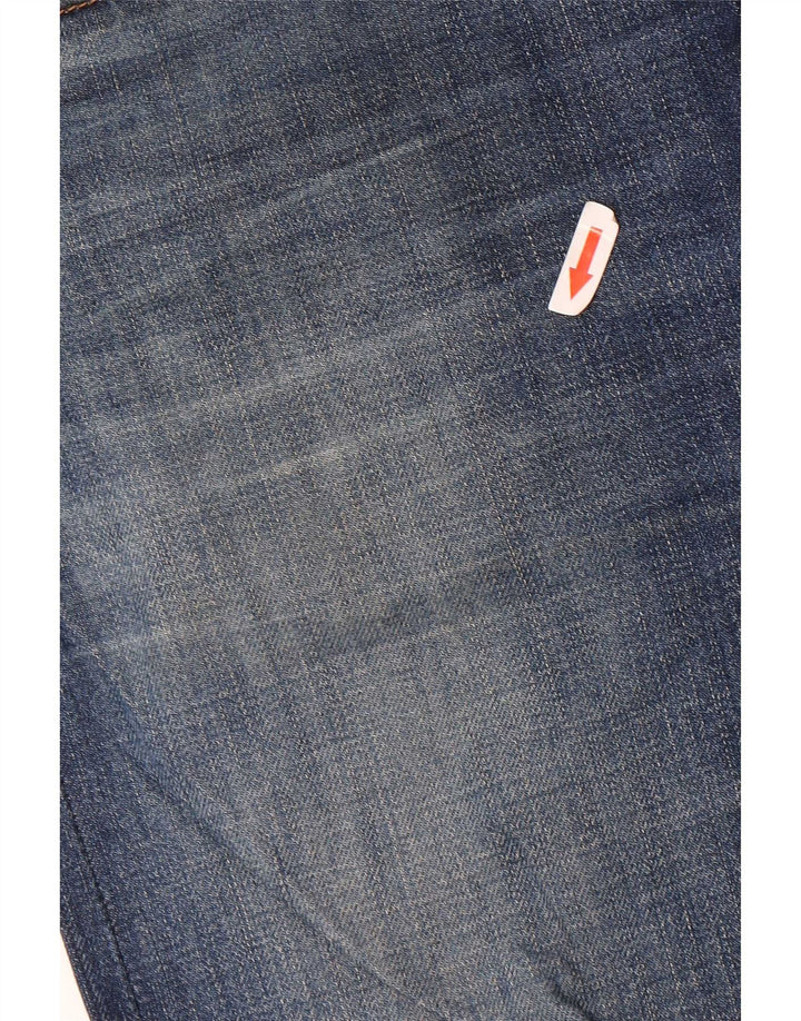 Tommy Hilfiger Herren Straight Jeans W36 L30 Blaue Baumwolle