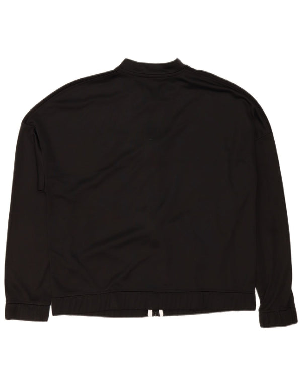 Diadora Jungen-Trainingsanzug, Oberteil, Jacke, 15–16 Jahre, Größe L, Schwarz, Polyester