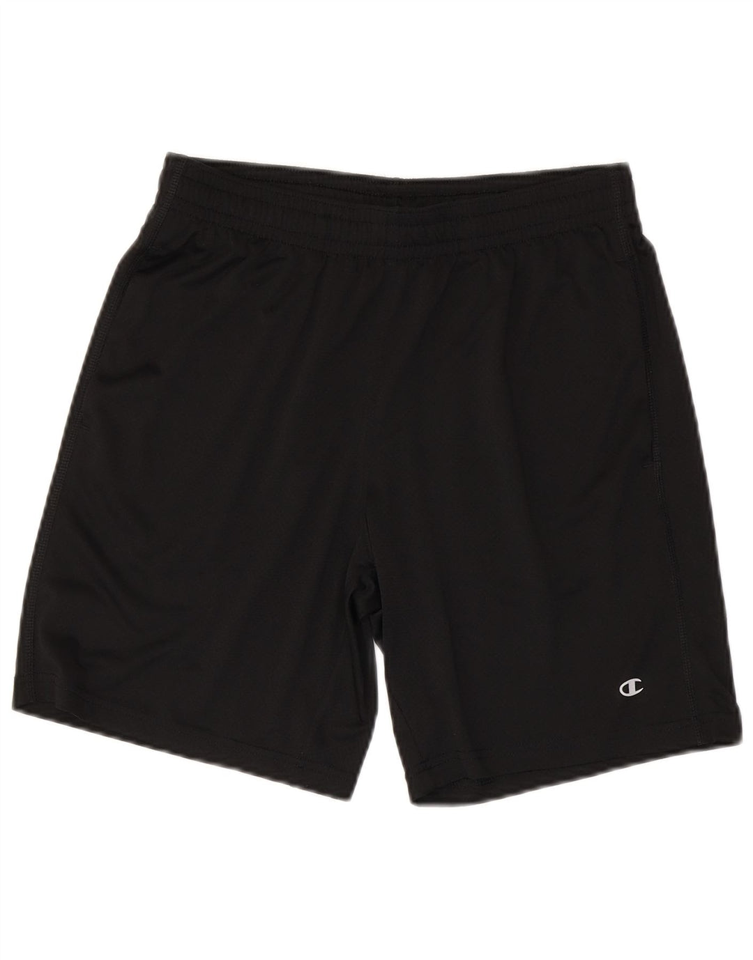CHAMPION Herren-Sportshorts, Größe S, Schwarz, Polyester