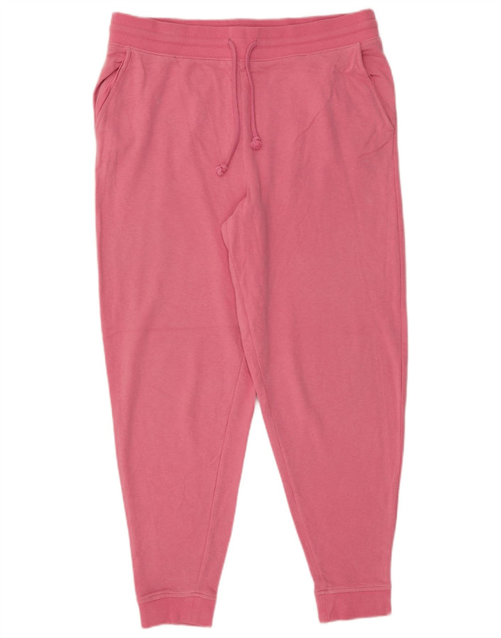 MARKS & SPENCER Damen-Trainingshose, Jogginghose, Gr. 40, Größe L, Rosa, Baumwolle