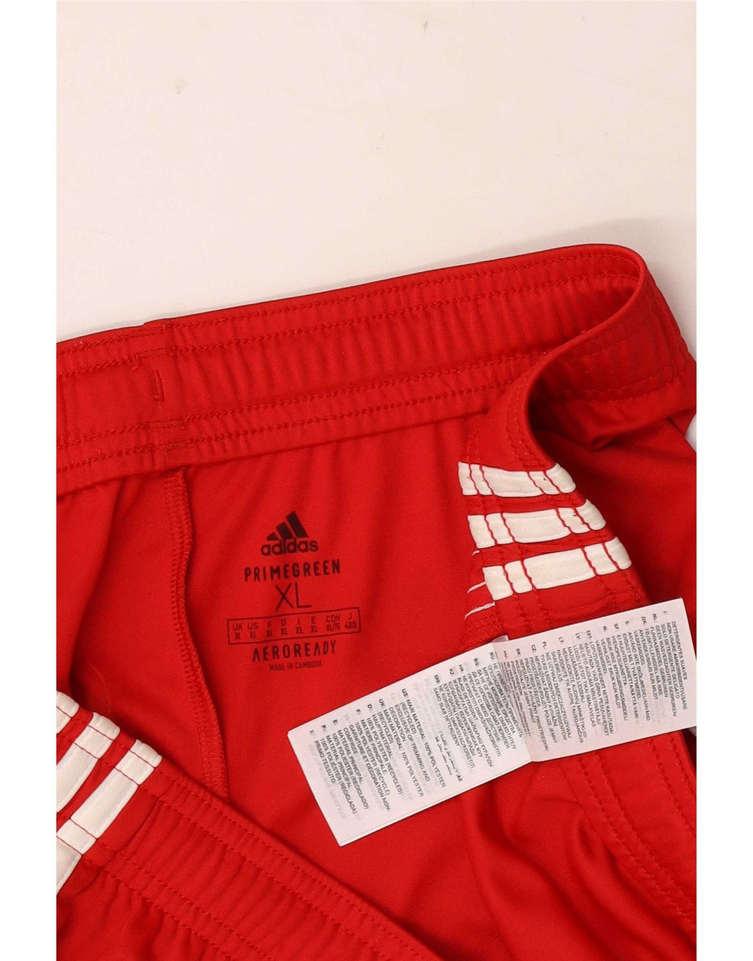 Adidas Herren Aeroready Sport Shorts XL Rot Polyester
