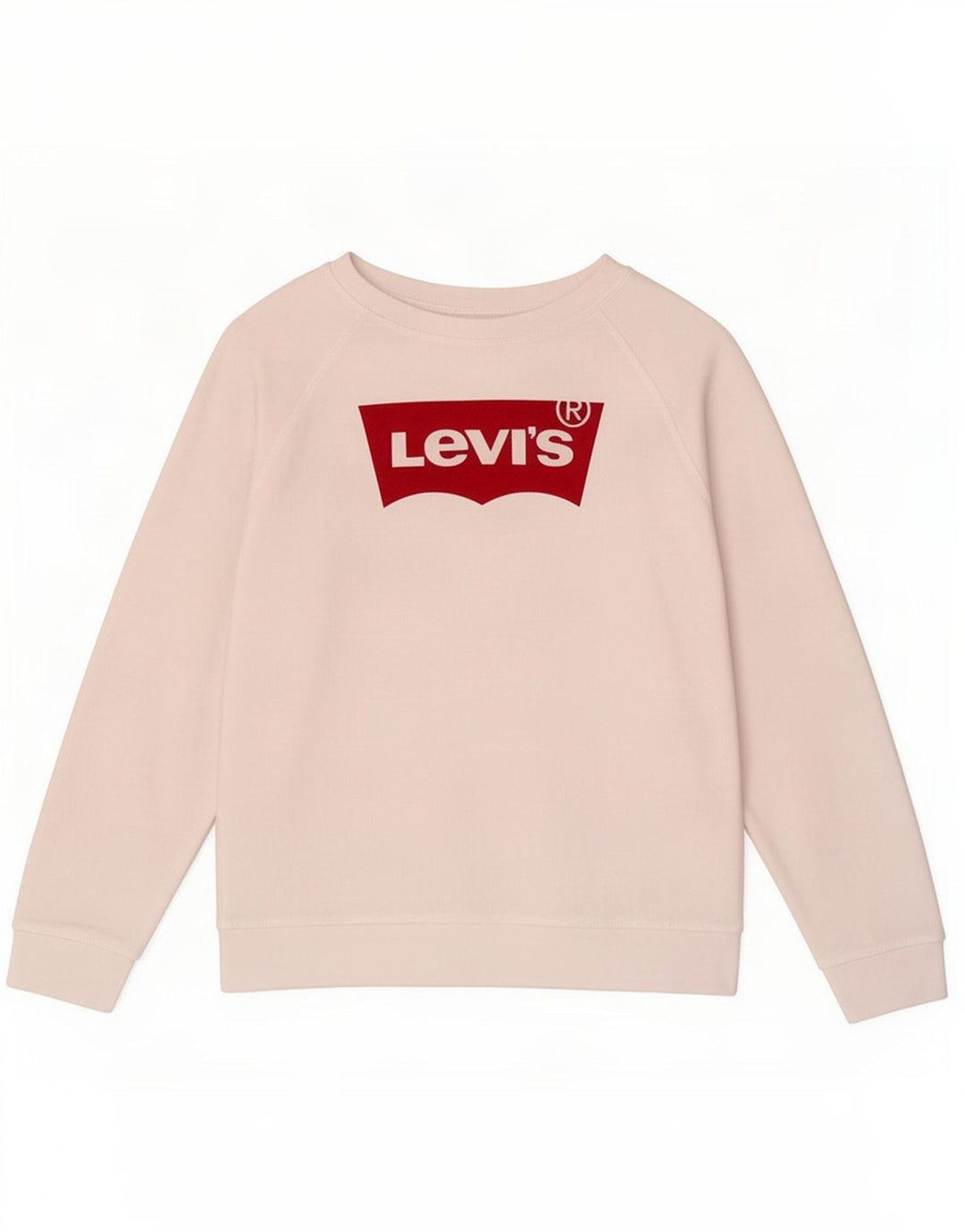 Levi's Damen Grafik-Sweatshirt-Pullover UK 14 Mittelweiße Baumwolle