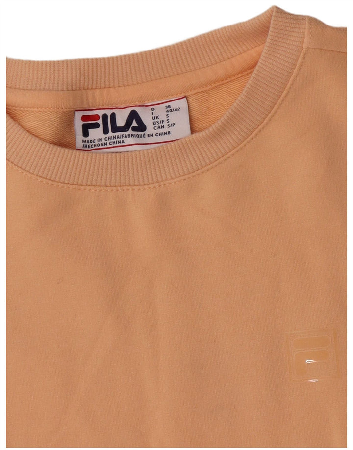 Fila Damen Übergroßer Sweatshirtpullover UK 10 Small Pink